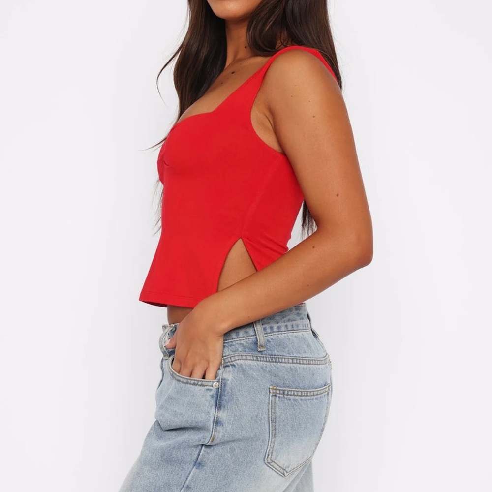 Red tank top size medium